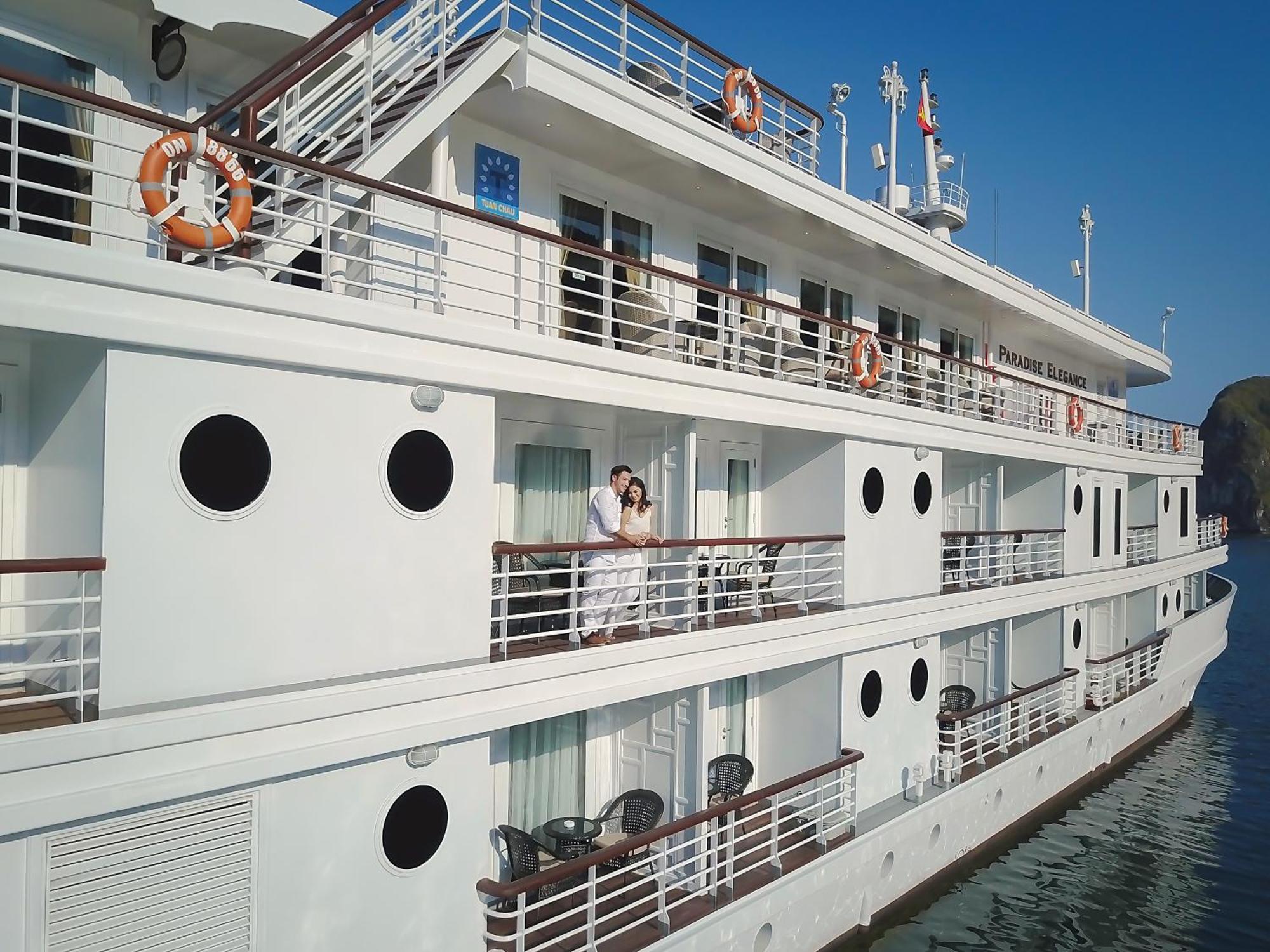 Paradise Elegance Cruise Halong Ha Long Exterior photo