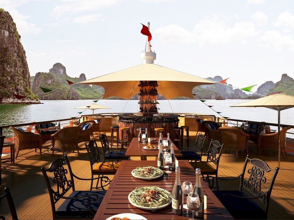 Paradise Elegance Cruise Halong Ha Long Exterior photo